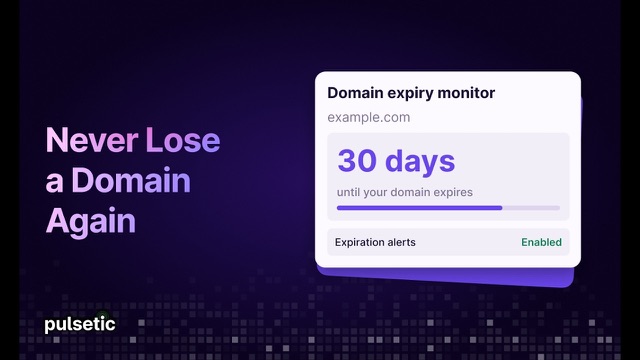 Domain Expiry Monitoring: Never Lose a Domain Again